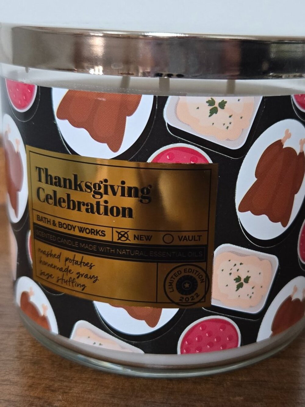 NEW Bath & Body Works Thanksgiving Celebration candle